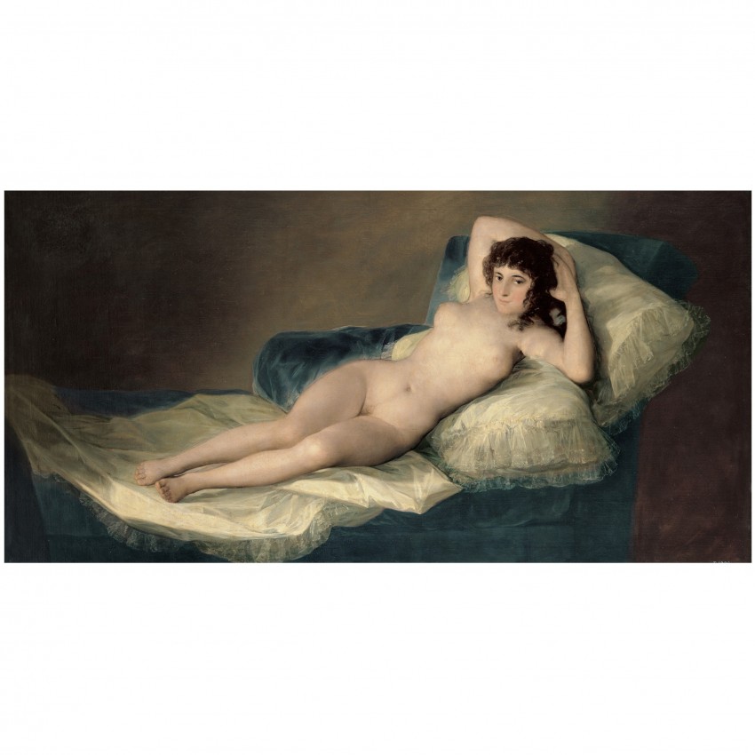 Cartel "La maja desnuda"                                                                                                       