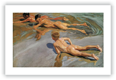 Chicos en la playa                                                                                                             