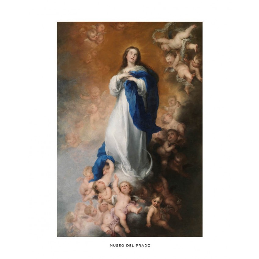 Lámina "La Inmaculada Concepción de los Venerables"                                                                            