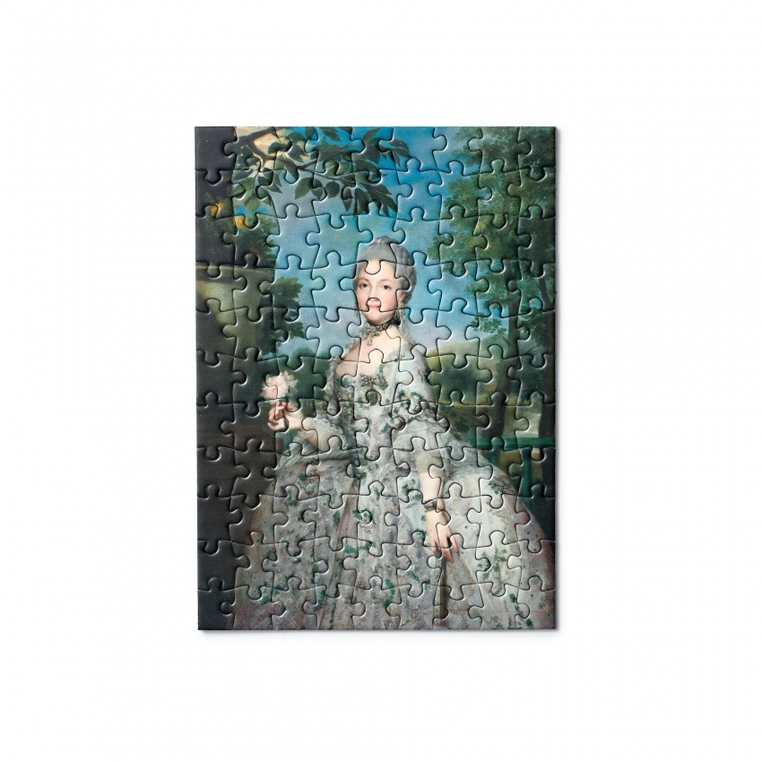 Postal puzzle "María Luisa de Parma, princesa de Asturias"                                                                     