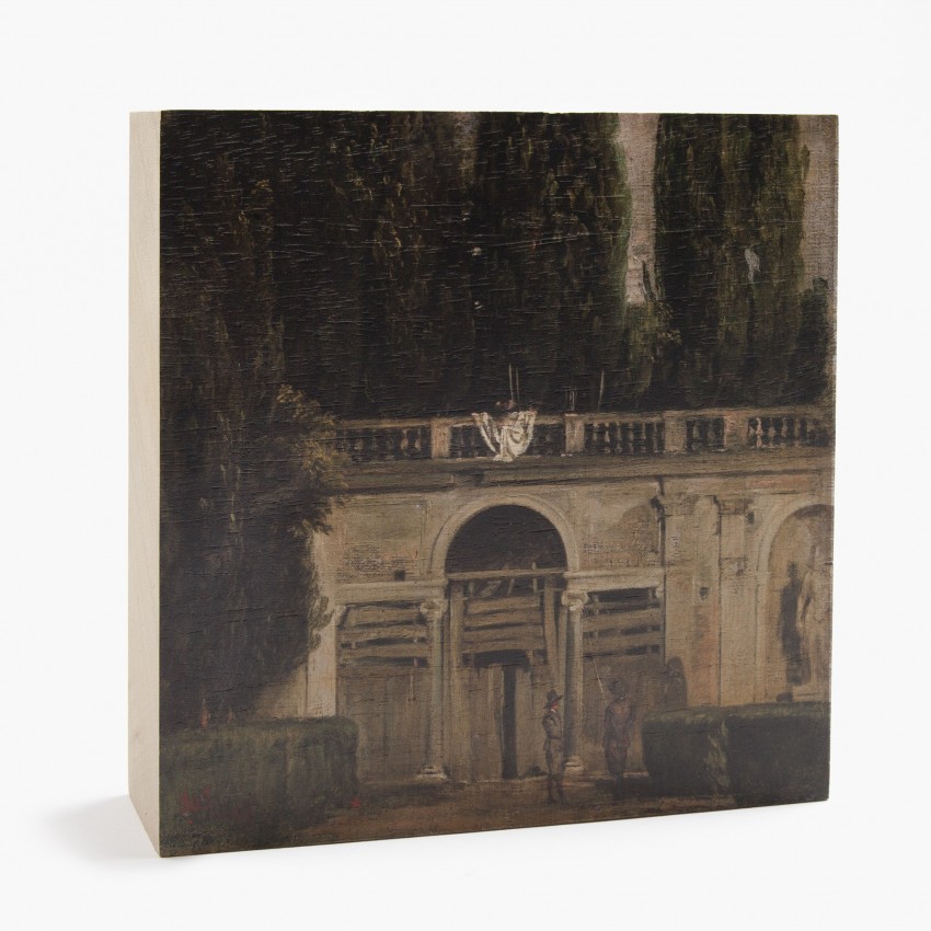 Tako "Vista del jardín de la Villa Medici en Roma"                                                                             